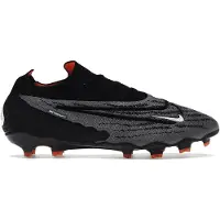 Nike Gripknit Phantom GX Elite FG Black Dark Smoke Grey - EU 39
