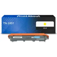 PrintAbout Toner kompatibel mit Brother TN-245Y - Gelb - Hohe Kapazität