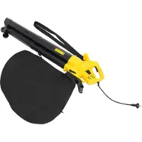 StarTech.com Elektrischer Laubbläser Laubsauger - Handgerät 2-in-1 - 3000 W - 270 km/h Luftgeschwindigkeit - 35 l Fangsack - 13,2 m³/min Luftvolumen - 220-240 V EU-Stecker