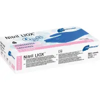 Meditrade GmbH Nitril LIOX Handschuh, Nitril, puderfrei, unsteril: Gr. XL