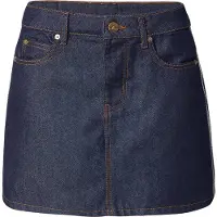 Adidas Kurze Röcke MID RISE DENIM SKIRT damen