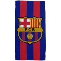 FC Barcelona : Mikrofaser-Strandtuch – 100 x 180 cm