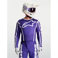 Alpinestars Fluid Apex V2 Herren MX Jersey M blau, M