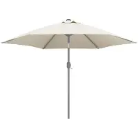StarTech.com Sonnenschirm Ersatzbespannung - Bezug 300 cm rund - UV-beständiges Polyester - Für 6 Streben - Outdoor Garten - Armeegrün