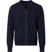 Casamoda Strickjacke Zip Navy