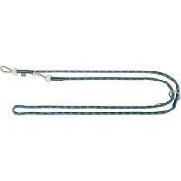Trixie Smycz przepinana Summit Reflect, dla psa, L–XL: 2,00 m/o 13 mm, petrol/aqua