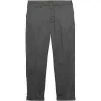 Superdry für Herren. M7011418A Chino-Hose Premium Regular grün (32/32), Lässig, Baumwolle