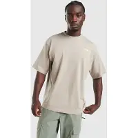 The North Face Mens TNF Essential Simple Dome OS Softshell Tee stone slab (2MB) M