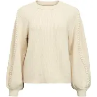 Object Pointelle-ärmel Jumper