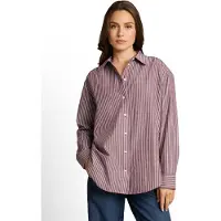 Tom Tailor Hemdbluse "Loose" mit Manschetten
