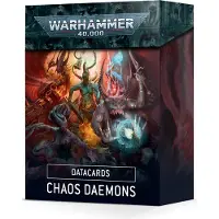 Games Workshop Datakarten: Chaos Daemons (Deutsch)