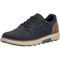 Rieker Damen Halbschuh Schwarz/braun