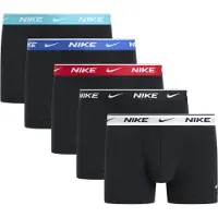 Nike Trunk UNDERWEAR "TRUNK 5PK", Herren, Gr. XL, 5 Stk., Jersey, night, Jersey, Obermaterial: 95% Baumwolle, 5% Elasthan, körpernah, Unterhosen Trunk, mit Logo-Elastikbund