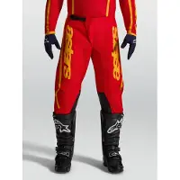 Alpinestars Fluid Apex V2 Herren Crosshose rot, 32