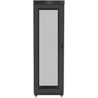 Lanberg 19" 800x1000 LCD Rack Einbauschrank perfor. Tuer - Rack