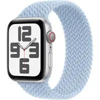 Apple Geflochtenes Solo Loop für Watch | 38/40/41/42 mm - Größe 5 - Light Blue