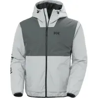 Helly Hansen für Herren. 53983 Wasserdichte gesteppte Jacke Ervik grau (XL), Lässig, Polyester, Outdoor