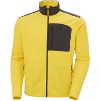 Helly Hansen für Herren. 49454 Fleecejacke Daybreaker Block gelb (L), Lässig, Polyester, Draußen