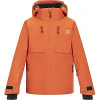2117 of Sweden Lillpite Padded Kinder Skijacke mit Kapuze orange 140