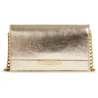 Ted Baker Umhängetasche Mahiria Lock Detail Purse on a Chain Gold - Col goldfarben