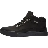 Timberland für Herren. TB0A6GD3W051 Leder-Sneaker ?Maple Grove? in Schwarz (47.5 W), Wohnung, Nobuck, Schnürsenkel, Lässig