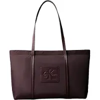 Calvin Klein Handtasche Medium Tote LV04F3869G Dunkelrot