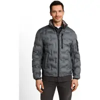 Tom Tailor Steppjacke ohne Kapuze mit Stehkragen udn Reißverschluss