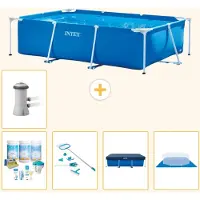 Intex Rechteckiger Frame Pool - 300x200x75 cm - 6-teilig S21124