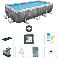 Bestway Power Steel Rechteckig - 549x274x122 cm - 6-teilig S608