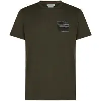 Icebreaker - Merino 150 Tech Lite S/S Tee Evolving Layers - Merinoshirt Gr XXL oliv