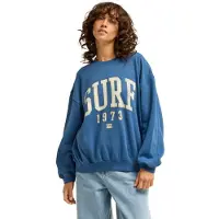 Billabong - Sweat à col rond - Kendall Aloha Sweatshirt True Navy für Damen aus Baumwolle - Größe M - Grün