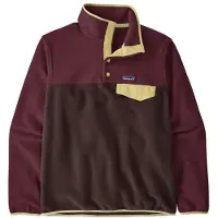 Patagonia - Women's Lightweight Synchilla Snap-T Fleece Pullover - Fleecepullover Gr XXL braun/rot