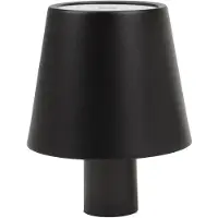 Addliving LED Flaschenlampe dimmbar mit 3 Lichtfarben TOUCH & IP44 für Innen Außen schwarz