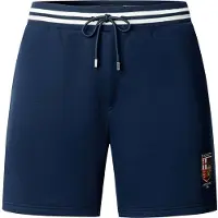 Hackett London für Herren. HM5800144 Kurze Sweatshorts in Marineblau (L), Lässig, Baumwolle