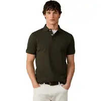 Hackett London für Herren. HM5600241 Grünes H-Polo-Logo (XXL), Lässig, Baumwolle, Kurzarm