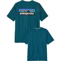 Patagonia - P-6 Logo Responsibili-Tee - T-Shirt Gr L blau