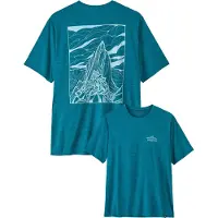 Patagonia - Cap Cool Daily Shirt Cloud Crag - Funktionsshirt Gr L türkis