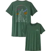 Patagonia - Women's Cap Cool Daily Shirt Cloud Crag - Funktionsshirt Gr S grün/oliv