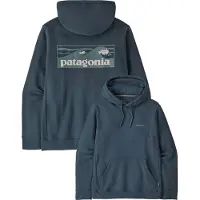 Patagonia - Boardshort Logo Uprisal Hoody - Hoodie Gr M blau