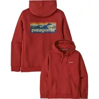 Patagonia - Boardshort Logo Uprisal Hoody - Hoodie Gr M rot
