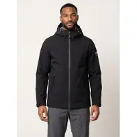 Ecoalf für Herren. MCMGAJKDILUV0434W26-319 Jacke ?Diluvio? in Schwarz (XXL), Lässig, Recyceltes Polyester