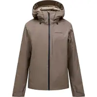 Peak Performance - Isolierte Skijacke - M Maroon Insulated Jacket Terrain Tan für Herren - Größe S - Braun