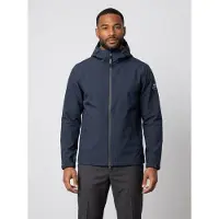 Ecoalf für Herren. MCMGAJKDILUV0434W26-162 Jacke Diluvio marineblau (XL), Lässig, Recyceltes Polyester