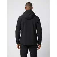 Ecoalf für Herren. MCMGAJKDILUV0434W26-319 Jacke ?Diluvio? in Schwarz (L), Lässig, Recyceltes Polyester