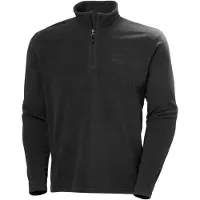 Helly Hansen für Herren. 48286 Daybreaker Fleece mit halbem Reißverschluss, schwarz (S), Lässig, Polyester, Draußen