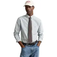 Gant für Herren. 3000230 Oxfordhemd Regular Fit gestreift grün (L), Lässig, Baumwolle, Klassisch, Langarm