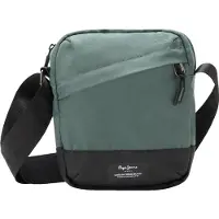Pepe Jeans für Herren. PM0300052 Umhängetasche Fred Hall grün (OSFA), Lässig, Polyester