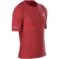 Compressport - Pro Racing S/S T-Shirt - Laufshirt Gr M rot