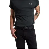 Lee - Gürtel Herren - 100% Leder - Men Basic Belt - Schwarz