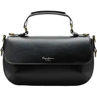 Pepe Jeans für Damen. PL0300216 Umhängetasche Idoia Hexia Schwarz (OSFA), Lässig, Polyurethan
